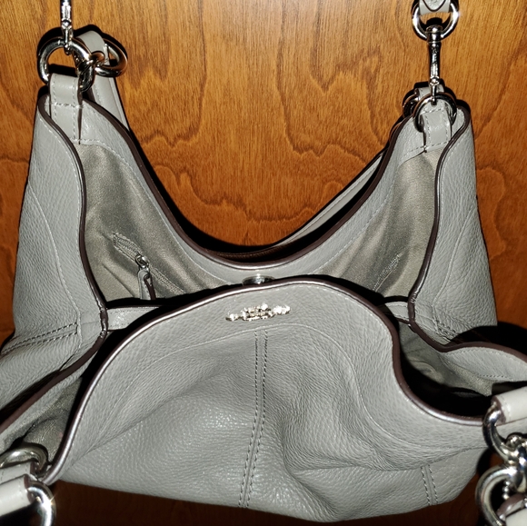 COACH Lexy shoulder bag in refined natural pebble leather - Picture 7 of 10